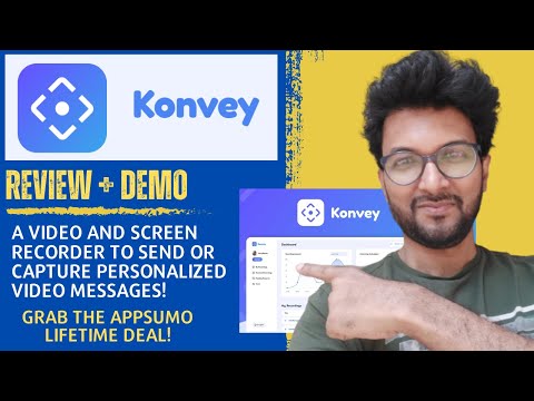 Konvey Review + Demo – A video and screen recorder to send or capture personalized video messages!