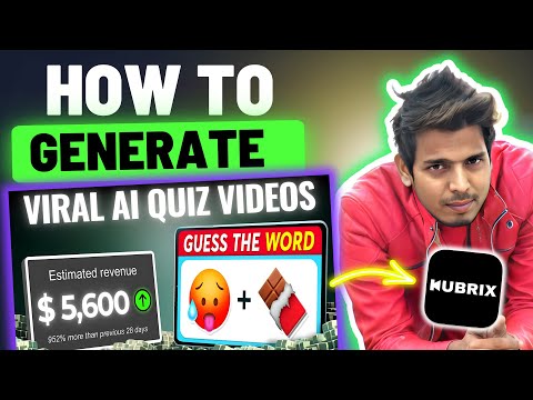 How to Make Viral Faceless Quiz Videos in Minutes - Kubrix Ai (step by step Tutorial)