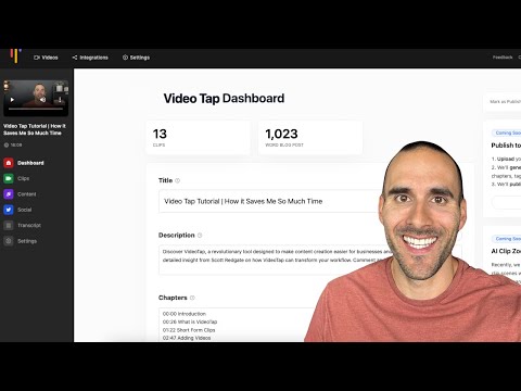 Video Tap: This AI Tool Saves Me HOURS (Create Viral Shorts, Blog Posts, Descriptions &amp; More)