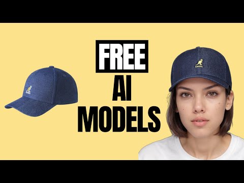 Ai fashion models for accessories baseball cap with We Shop Ai