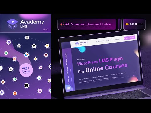 Academy LMS – Create, Manage & Sell Courses from Your Own WordPress Site