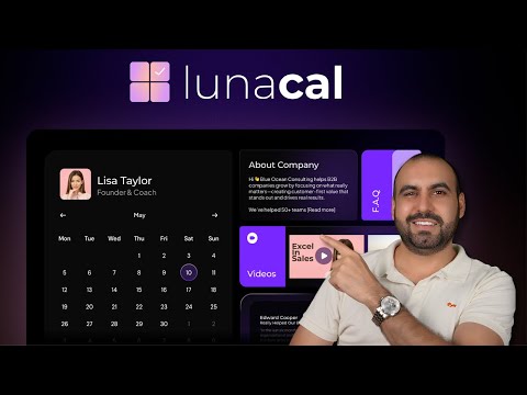LunaCal AI: Create Booking Pages That WOW Customers!