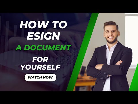 How to Sign a Document Yourself Using Centilio Sign | Fast & Secure E-Signature Solution